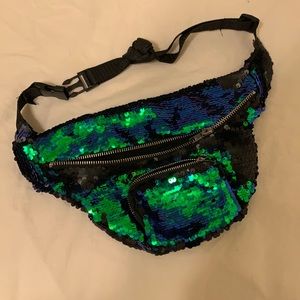 Sequined Fanny Pack